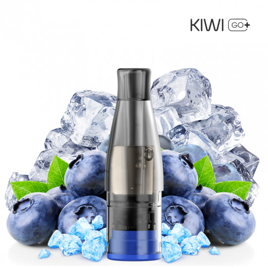 Pod-Kartuschen Kiwi GO PLUS - Blueberry Ice - Kiwi Vapor | 2er-Pack