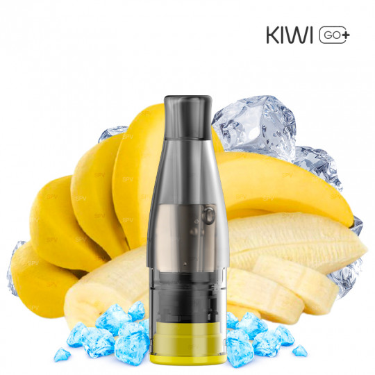 Pod-Kartuschen Kiwi GO PLUS - Banana Ice - Kiwi Vapor | 2er-Pack