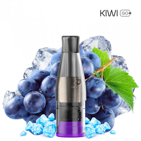 Pod-Kartuschen Kiwi GO PLUS - Grape Ice - Kiwi Vapor | 2er-Pack