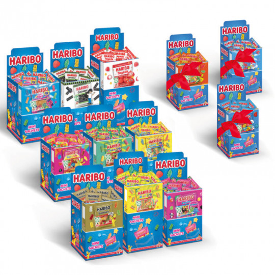Haribo Lot 12 boxes (9+3 free) of 30x40g sachets