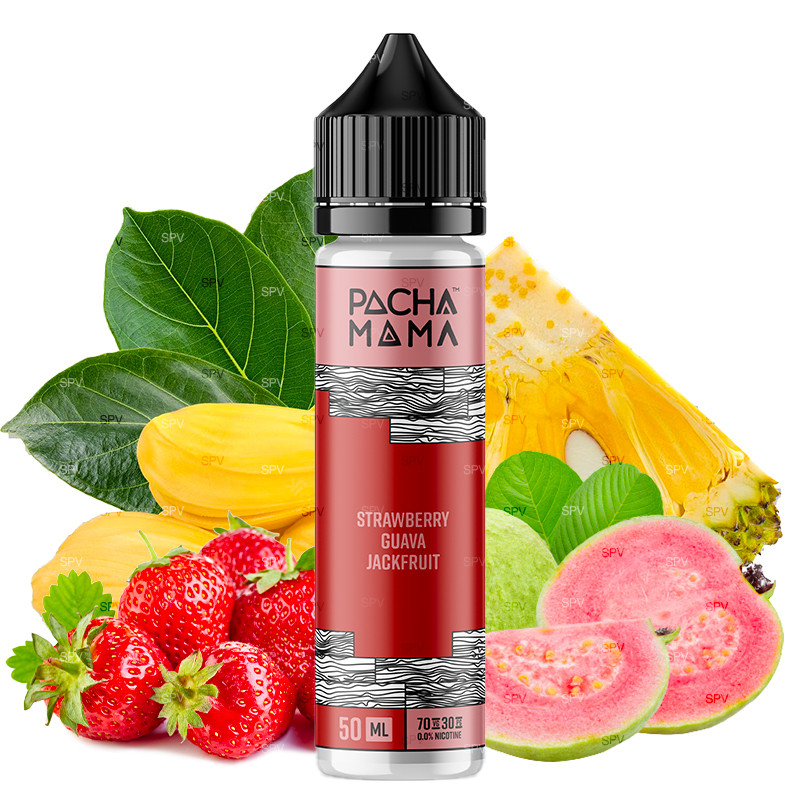 E-liquid Strawberry Guava Jackfruit - Shortfill Format - Pachamama by Charlie's Chalk Dust | 50ML