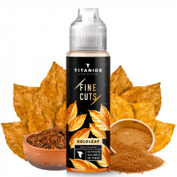 Goldleaf - Fine Cuts by Titanide | 50 ml in 75 ml - Swiss ProVape