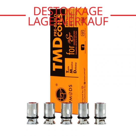 Résistances TMD - BP Mods | Pack x5 - 1.05 ohm