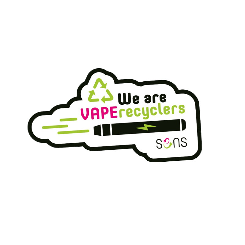 Sticker Vape Recyclers