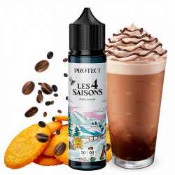 E-liquide Café Biscuit - Hiver - Les 4 Saisons by Protect | 50 ml - Swiss ProVape
