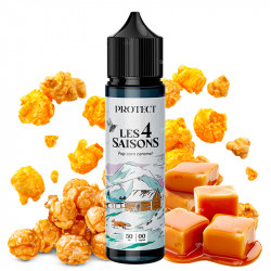 E-liquide Pop-Corn Caramel - Hiver - Les 4 Saisons by Protect | 50 ml - Swiss ProVape
