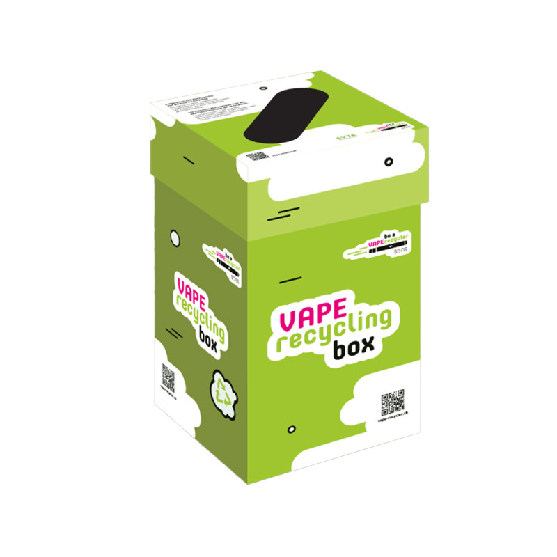 Boîte de collecte pour le recyclage des vapes