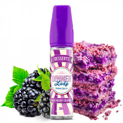 Blackberry Crumble - Desserts - Dinner Lady | Longfill 20 ml - Swiss ProVape